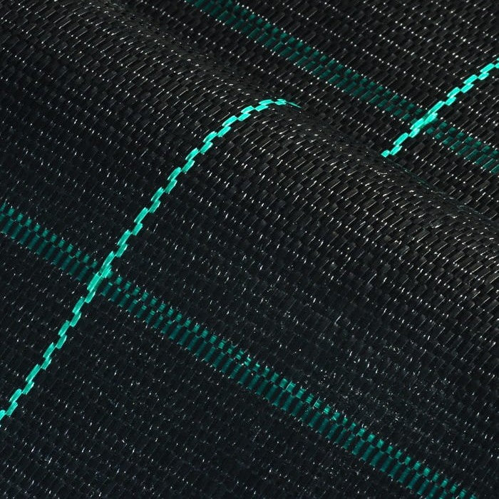 P100 TYG - AGRO Svart 1,05m x 20m för Ogräskontroll